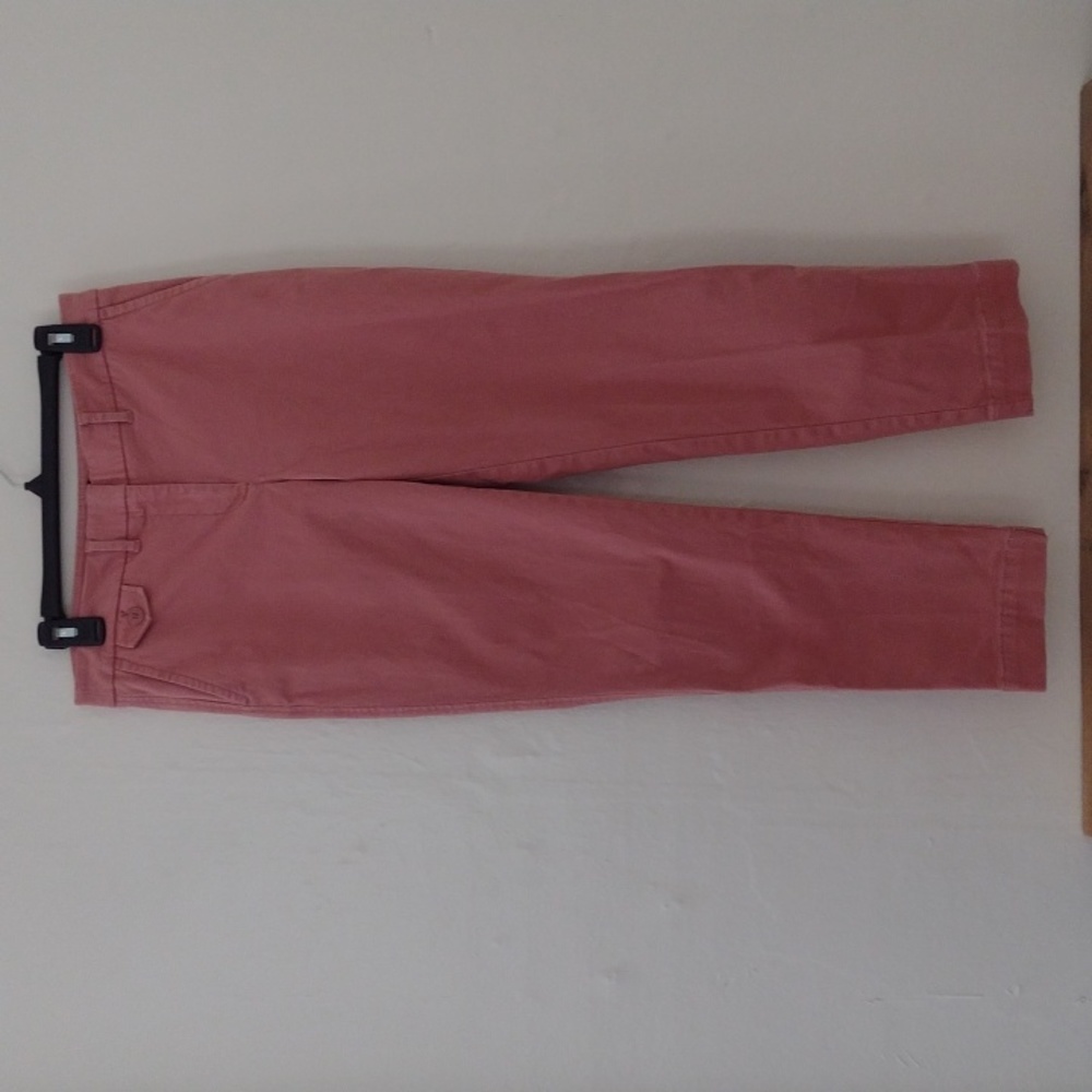Talbots Pink Chino Slim Ankle Pants Size 4p NWOT